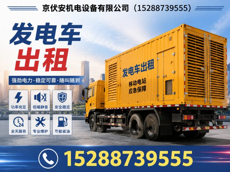 商洛柴油发电机组出租展示图