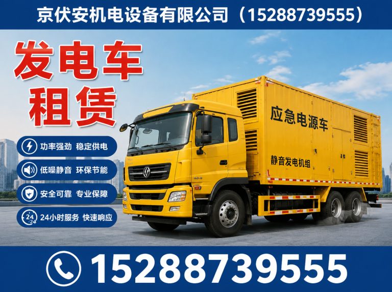 商洛静音发电车租赁展示图